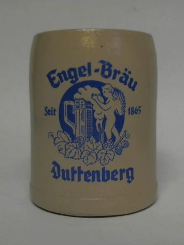 (Bierkrug / Tonkrug / Steinkrug) - Engel-Bru Duttenberg. Seit 1865