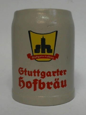 (Bierkrug / Tonkrug / Steinkrug) - Stuttgarter Hofbru