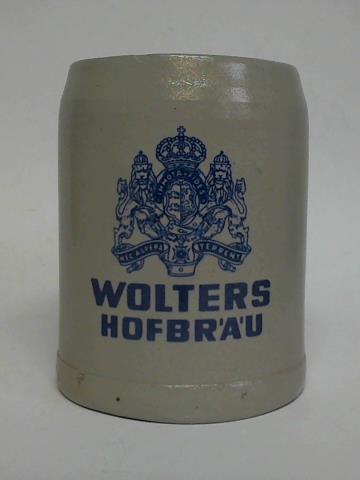 (Bierkrug / Tonkrug / Steinkrug) - Wolters Hofbru