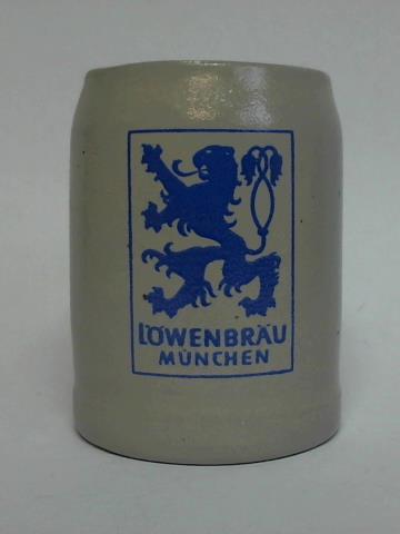 (Bierkrug / Tonkrug / Steinkrug) - Lwenbru Mnchen