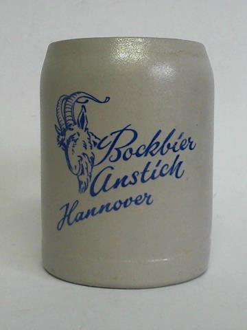 (Bierkrug / Tonkrug / Steinkrug) - Bockbier Anstich Hannover