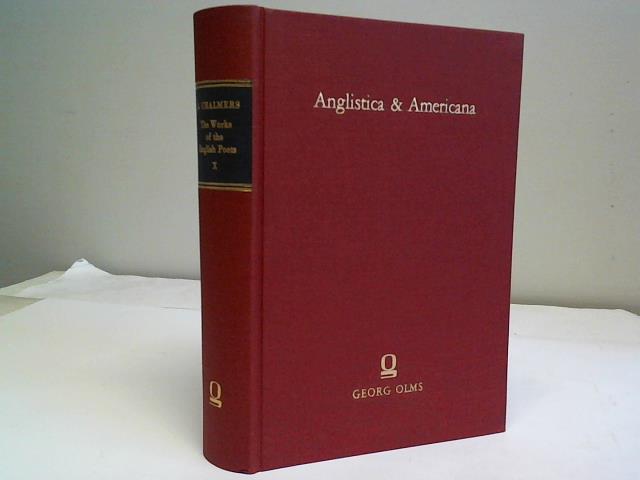 Chalmers, Alexander (Hrsg.) - The Works of the English Poets, from Chaucer to Cowper Volume X
