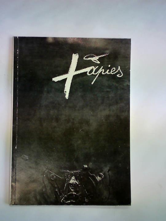 Tapies, Antonio - Katalog Nr. 4 des Ausstellungsjahres 1961/62. 14. Februar bis 1. April 1962