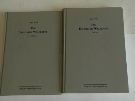 Wilke, Jrgen - Die Ebstorfer Weltkarte. Text und Tafeln in 2 Bnden