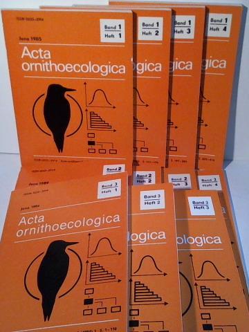 Forst-Ing. M Grner / Dr. G. Mauersberger (Hrsg.) - Acta ornithoecologica (11 Hefte)
