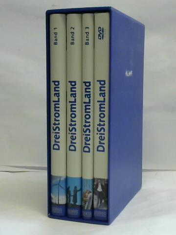 EWE Aktiengesellschaft (Hrsg.) - Dreistromland. Ems. Weser. Elbe. Das EWE-Handbuch der Stdte, Samtgemeinden und Gemeinden zwischen Ems, Weser und Elbe. 3 Bnde sowie 2 DVDs im Schuber