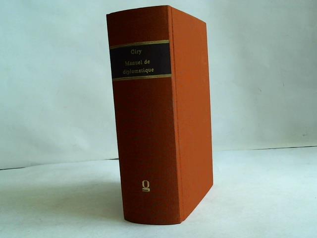 Giry, Arthur - Manuel de dipolmatique