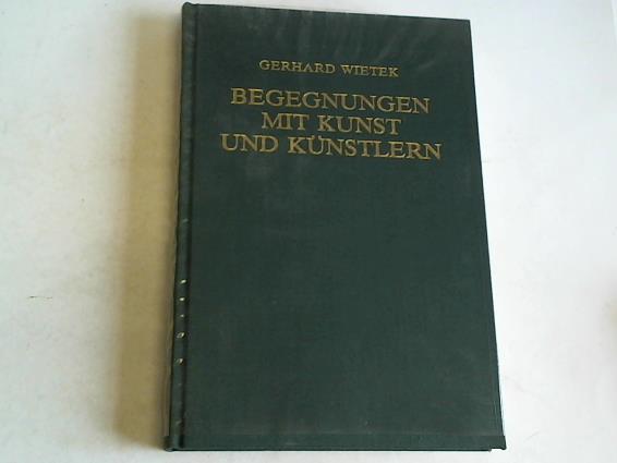 Wietek, Gerhard - Begegnungen mit Kunst und Knstlern