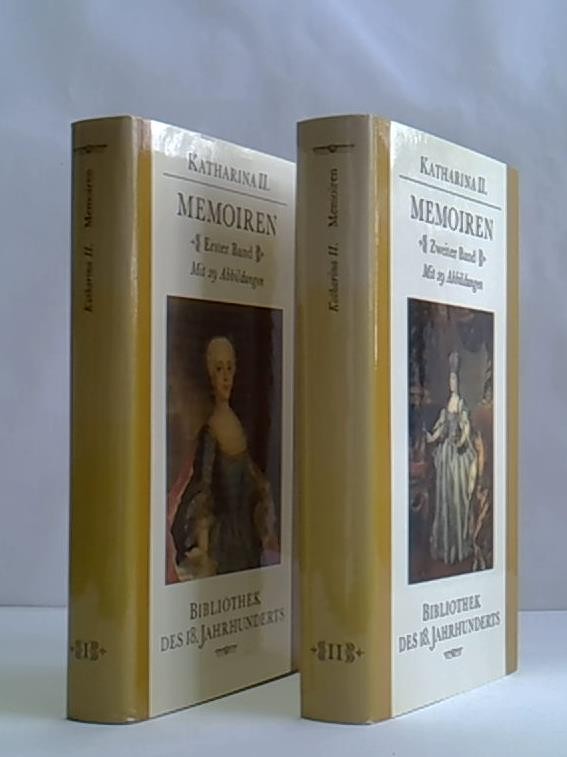 Katharina II. Memoiren. 2 Bände