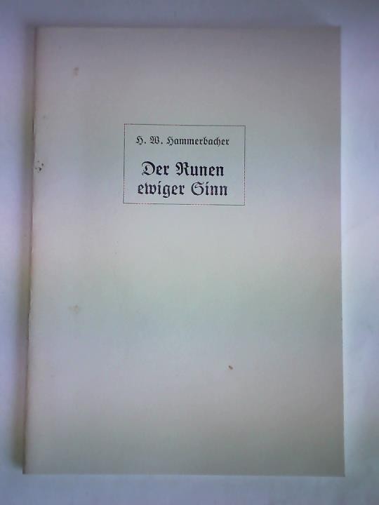 Der Runen ewiger Sinn