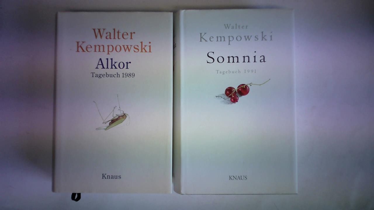 Alkor - Tagebuch 1989. Somnia - Tagebuch 1991. Zwei Bände