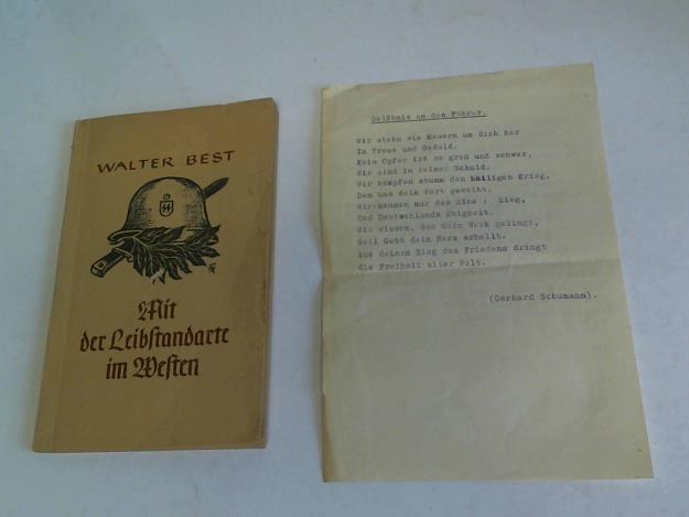 Best, Walter - Mit der Leibstandarte im Westen. Berichte eines SS-Kriegsberichters