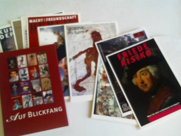 Auf Blickfang - 18 Plakate als Ansichtskarten