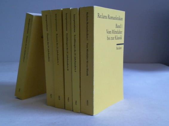 Reclams Romanlexikon/Interpretationen - 8 Bnde