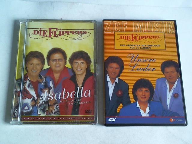 Die Flippers - Unsere Lieder/Isabella. Die Flippers am Gardaseee. 2 DVDs