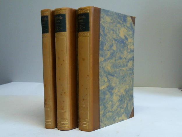 Hebbel, Friedrich - Werke, Band 1-3. Drei Bnde