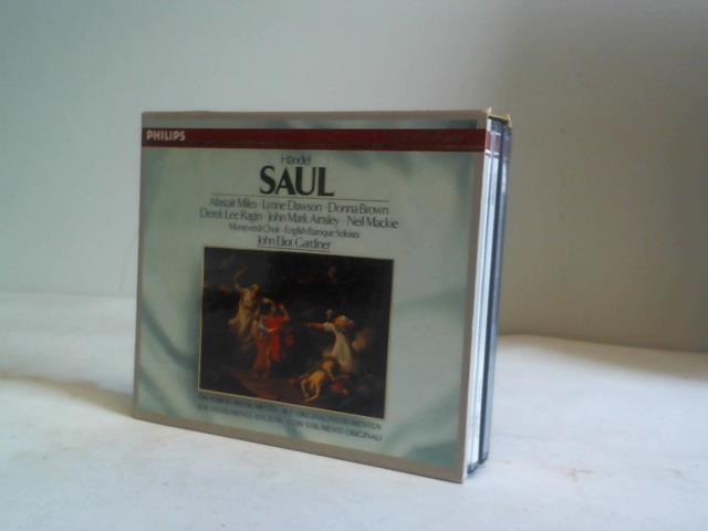 Hndel, Georg Friedrich (1655 - 1759) - Saul Oratorio in three acts. 3 CDs mit Booklet