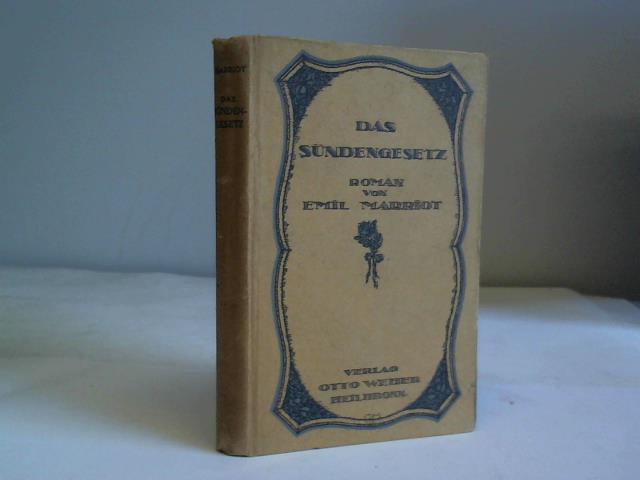 Marriot, Emil - Das Sndengesetz