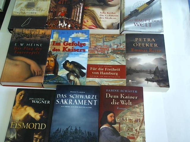 (Historische Romane) - Sammlung von 11 Bnden
