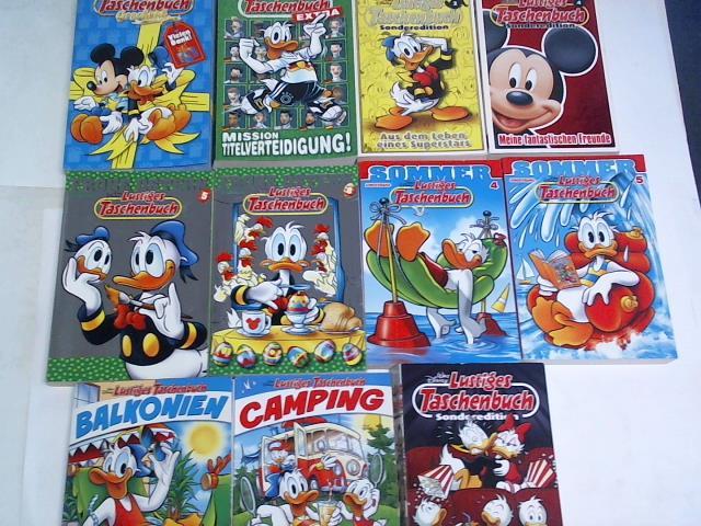 Walt Disneys Lustiges Taschenbuch - Sammlung von 11 verschiedenen Sonder- und Extra-Ausgaben
