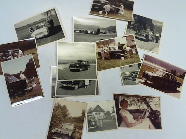 (Ford-Automobil) - Sammlung von 15 Original-Fotografien (ca. 1951 - ca. 1969)