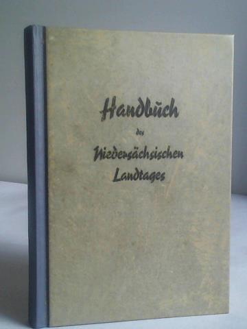 Kleeberg, Wilh. (Hrsg.) - Handbuch des Niederschsischen Landtages nach dem Stande vom 1. April 1948