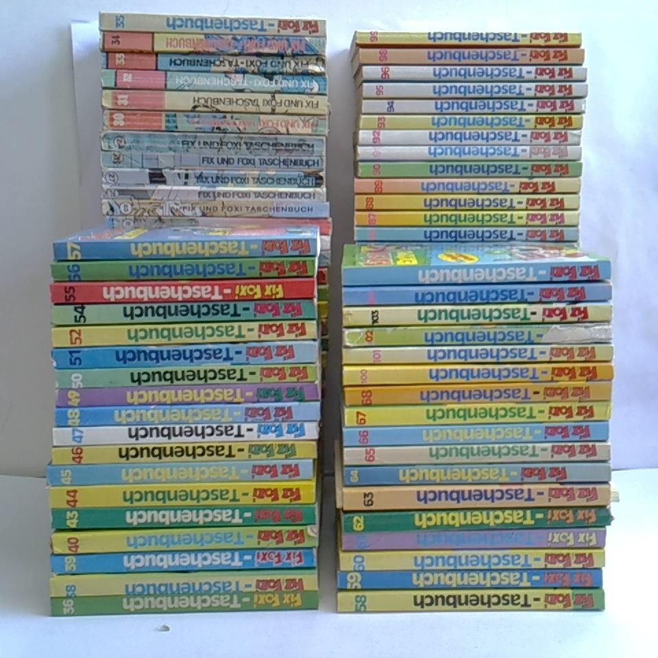 Fix und Foxi Comic Sammlung aus 95 Bänden