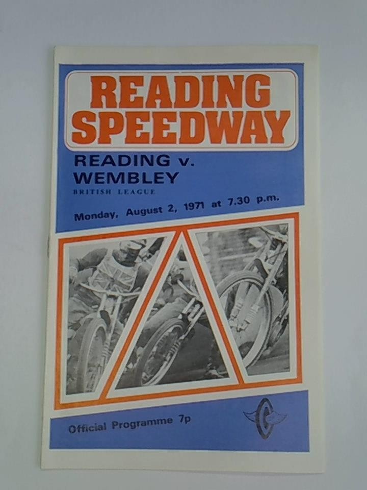 Reading Speedway 2.Aug. 1971 Reading v. Wembley