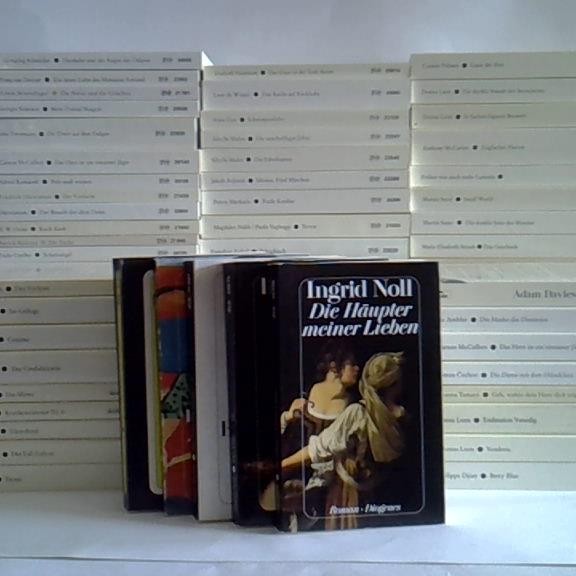 Sammlung von 62 Romanen des Diogenes Verlags