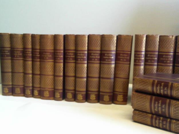 Goethe, Johann Wolfgang von - 36 Bnde in 18 Bnden