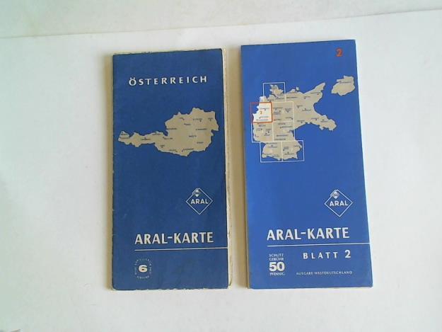 Aral Aktiengesellschaft (Hrsg.) - Aral-Karte Blatt 2. Ausgabe Westdeutschland