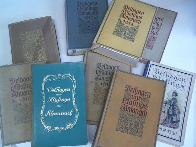 Velhagen & Klasings Almanach - 9 Bnde