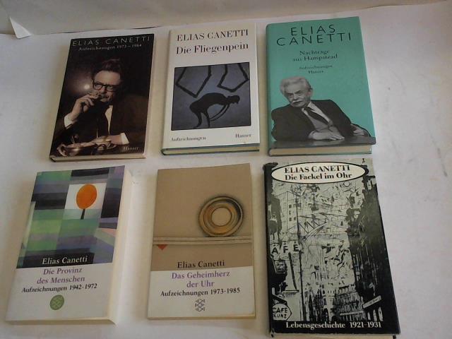 Canetti, Elias - 6 Bnde