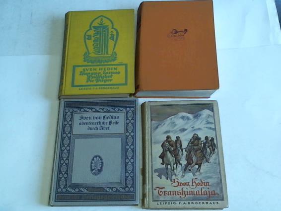 Hedin, Sven - Sammlung von 4 Bnden