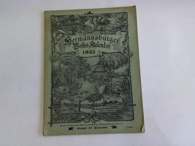 Hermannsburger Volks-Kalender - Fr das Jahr 1935 -  44. Jahrgang