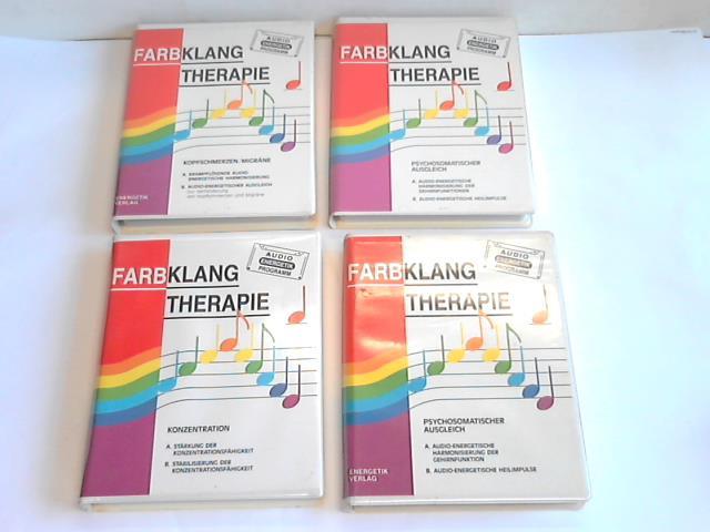 Farbklangtherapie - 4 Hrkassetten mit 3 Begleitheften