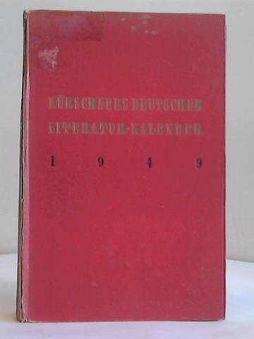 Kürschners Deutscher Literatur-Kalender 1949