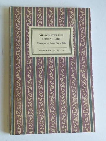Rilke, Rainer Maria - Die Sonette der Louize Lab