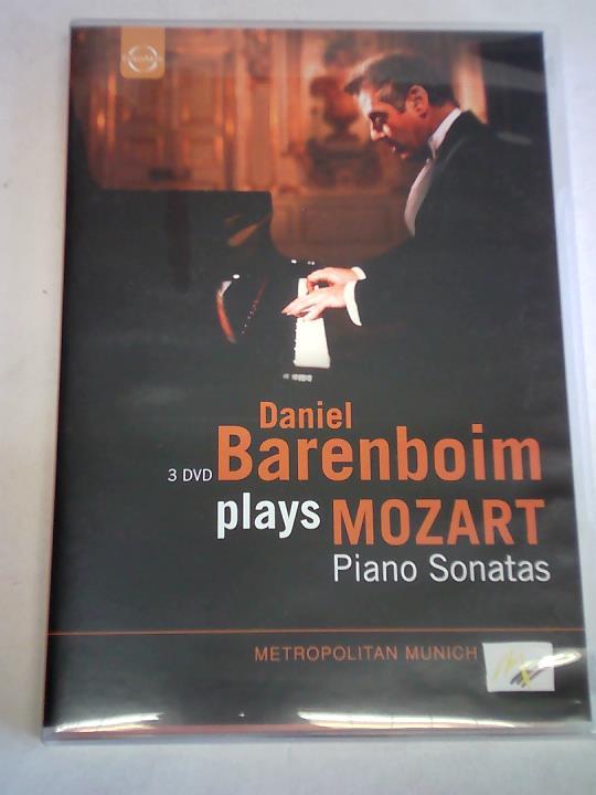 Daniel Barenboim plays Mozart. Piano Sonatas. 3 DVDs in einer Hülle