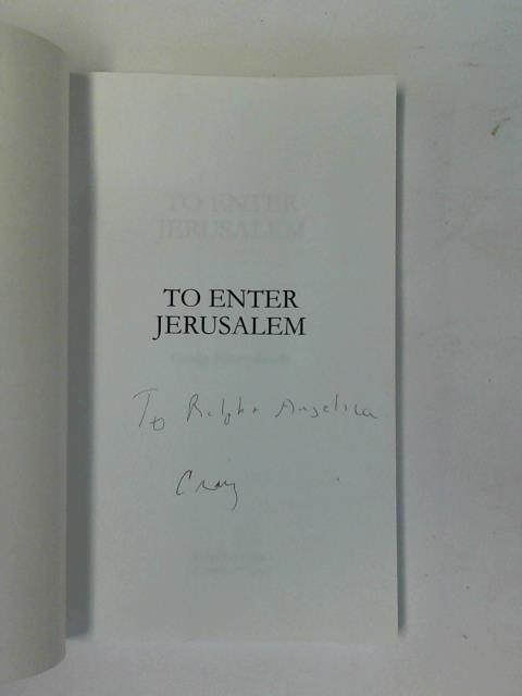 Eisendrath, Craig - To enter Jerusalem
