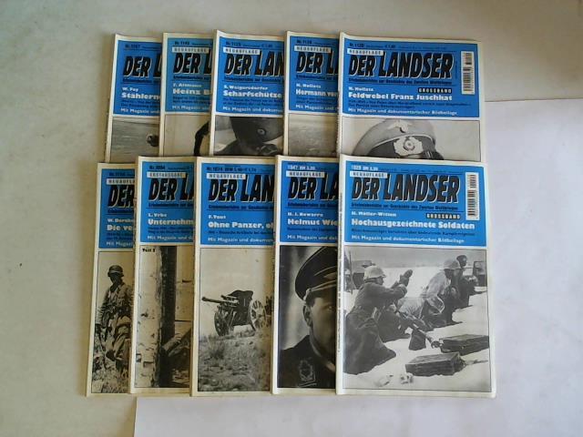(Der Landser) - Erlebnisberichte zur Geschichte des Zweiten Weltkrieges. 10 Hefte