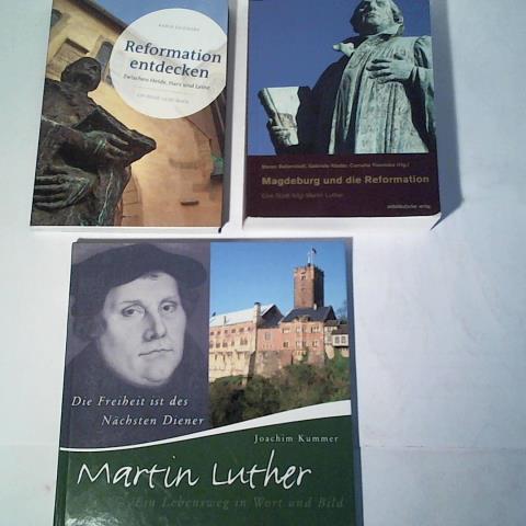 Martin Luther/ Reformation - Sammlung von 3 Bnden