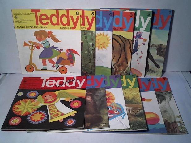 Teddy - Lesen und spielend lernen - 25. Jahrgang 1973. Heft 1 bis 12