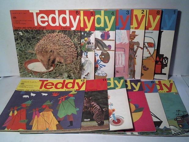 Teddy - Lesen und spielend lernen - 23. Jahrgang 1971. Heft 1 bis 12