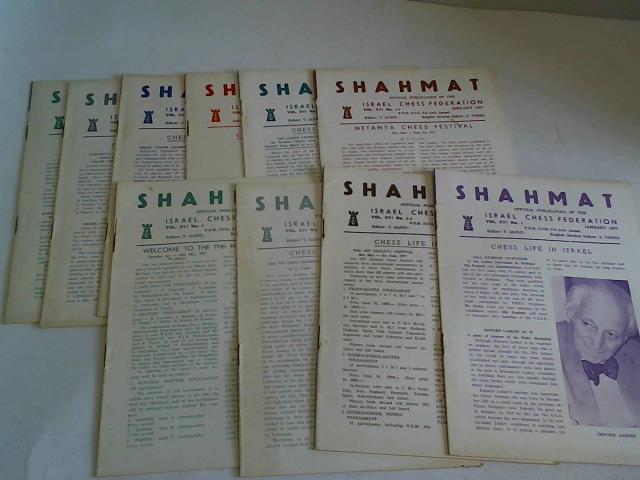 Yosha, A. - Shamat. Official Publication of the Israel Chess Federation