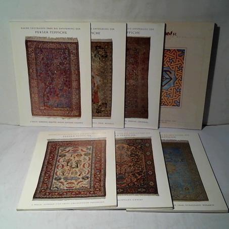 Kleine Geschichte ber die Entstehung der Perser-Teppiche - Heft 1 bis 6. 6 Hefte