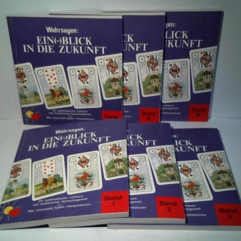 Ein systematisches Lehrbuch und ausführliches Nachschlagewerk für Mlle. Lenormand Karten - Interpretatinen. Erster bis Sechster Sammelband