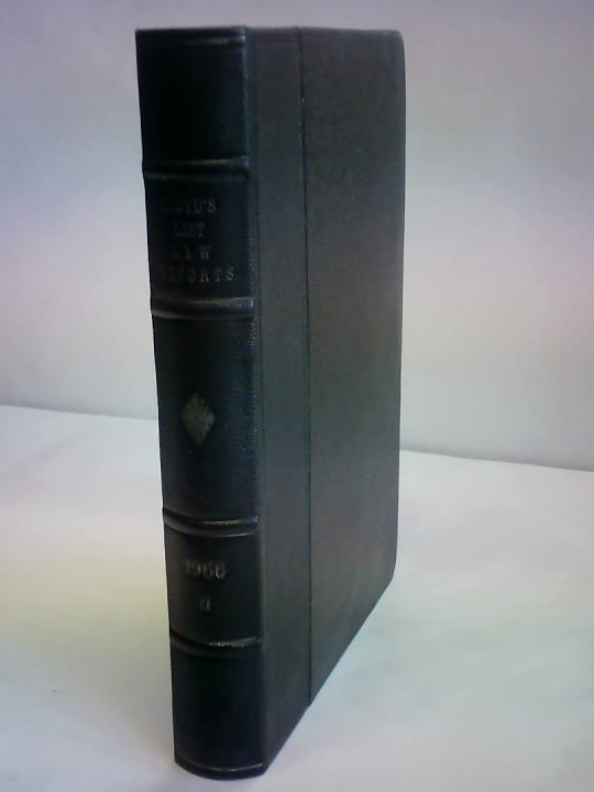 Mathers, E. S./ Hall, G. M. - Lloyd's list law reports. 1966, volume II