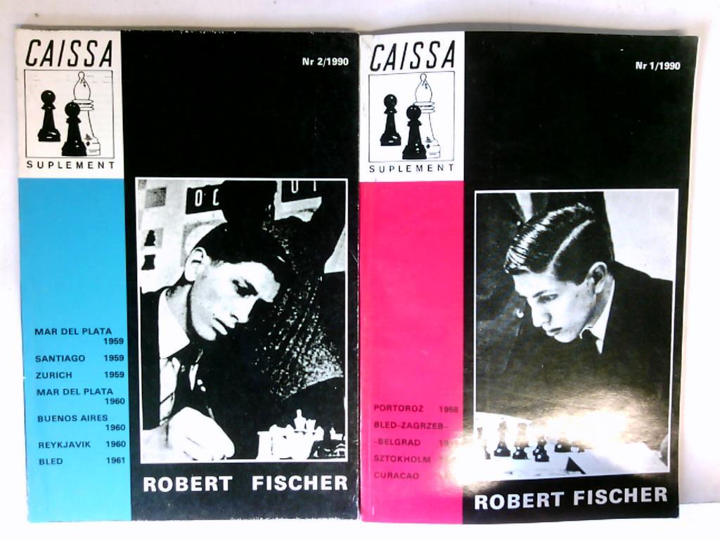 Fischer, Robert - Caissa Suplement Nr. 1 + 2/ 1990. 2 Hefte