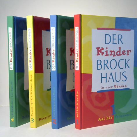 unbekannt - Der Kinderbrockhaus in vier Bnden. 4 Bnde